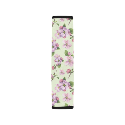 Apple blossom Pattern Print Design AB05 Car Seat Belt Cover