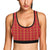 Southwest Aztec Design Themed Print Sports Bra