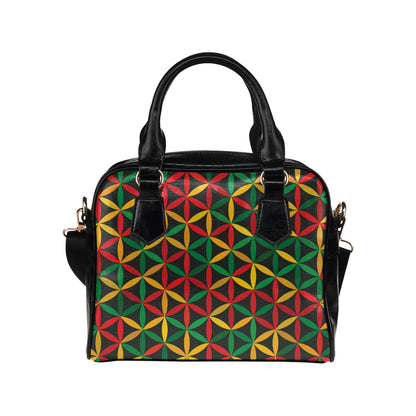 Rasta Pattern Print Design A04 Shoulder Handbag