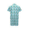 Surfboard Themed Pattern Men's Romper