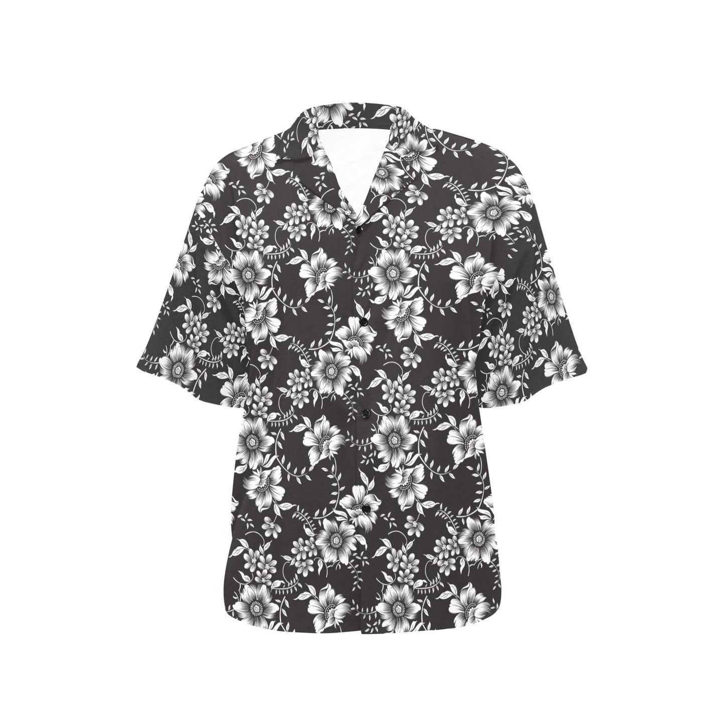 Gerberas Pattern Print Design GB02 Women's Hawaiian Shirt