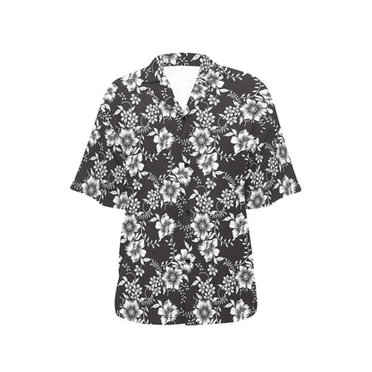 Gerberas Pattern Print Design GB02 Women's Hawaiian Shirt