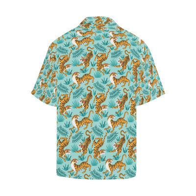 Tiger Print Design LKS304 Men's Hawaiian Shirt