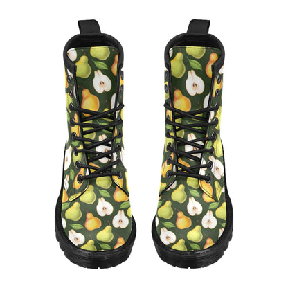 Pear Pattern Print Design PE06 Women's Boots