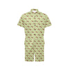 Beagle Pattern Print Design 07 Men's Romper