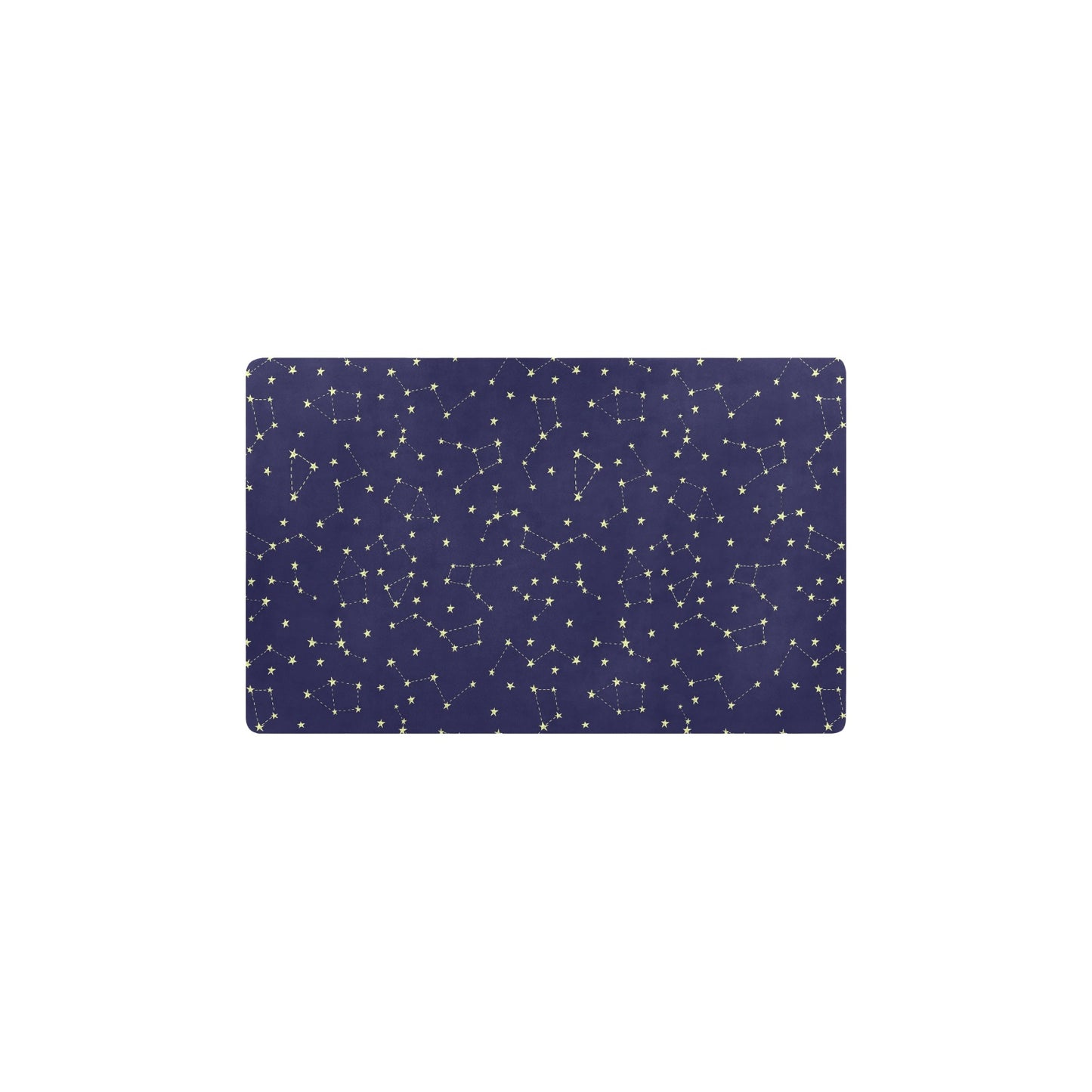 Constellation Pattern Print Design 02 Kitchen Mat