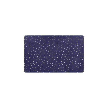 Constellation Pattern Print Design 02 Kitchen Mat