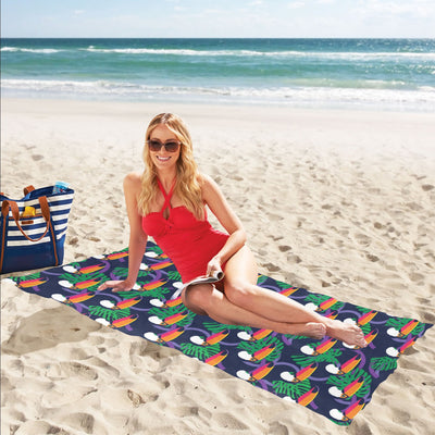 Toucan Print Design LKS302 Beach Towel 32" x 71"