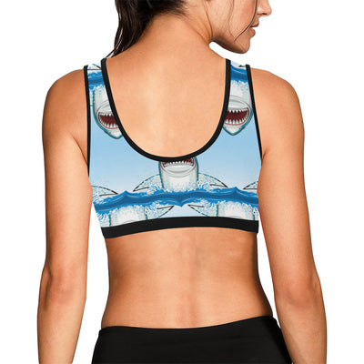 Shark Bite Sports Bra