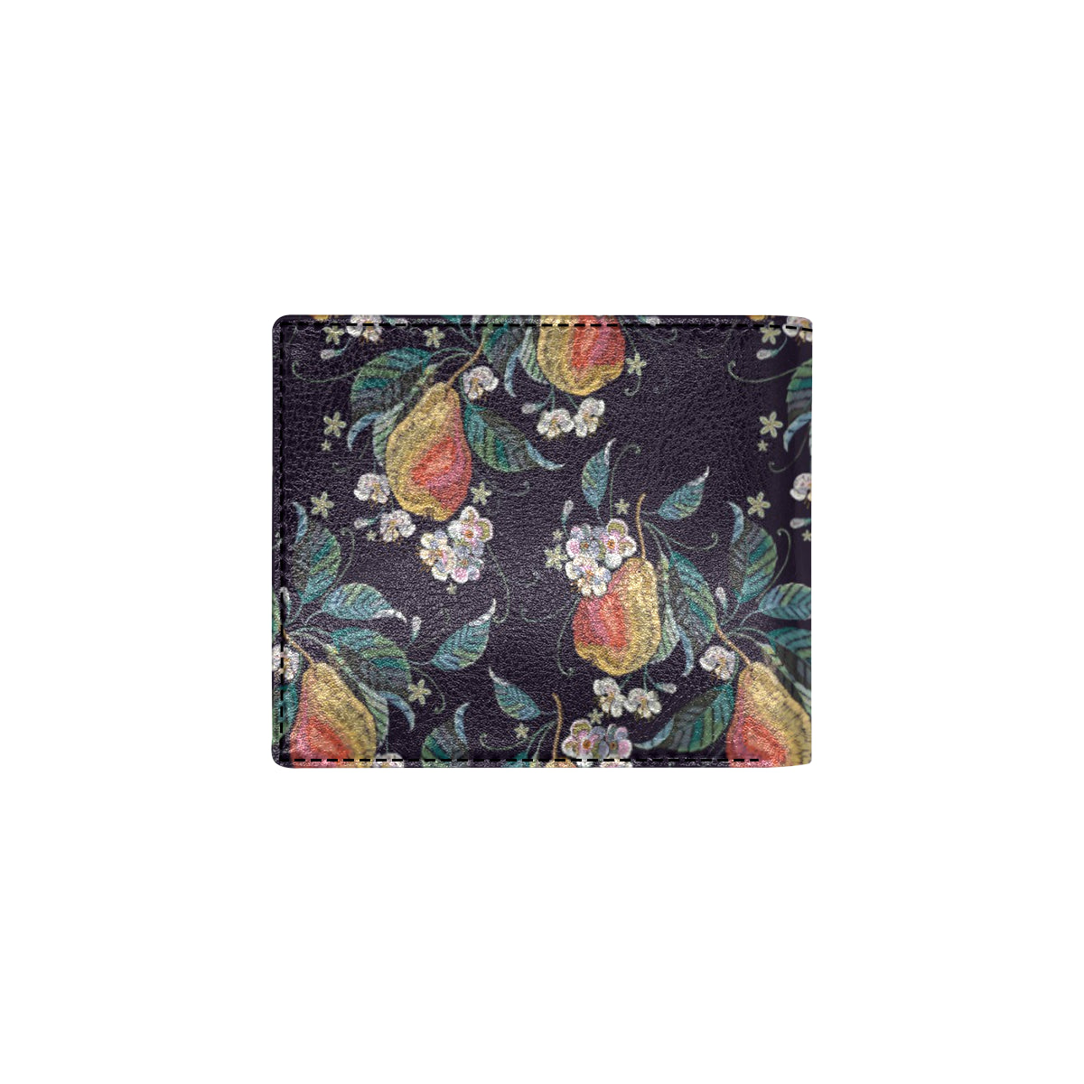 Pear Pattern Print Design PE02 Men's ID Card Wallet
