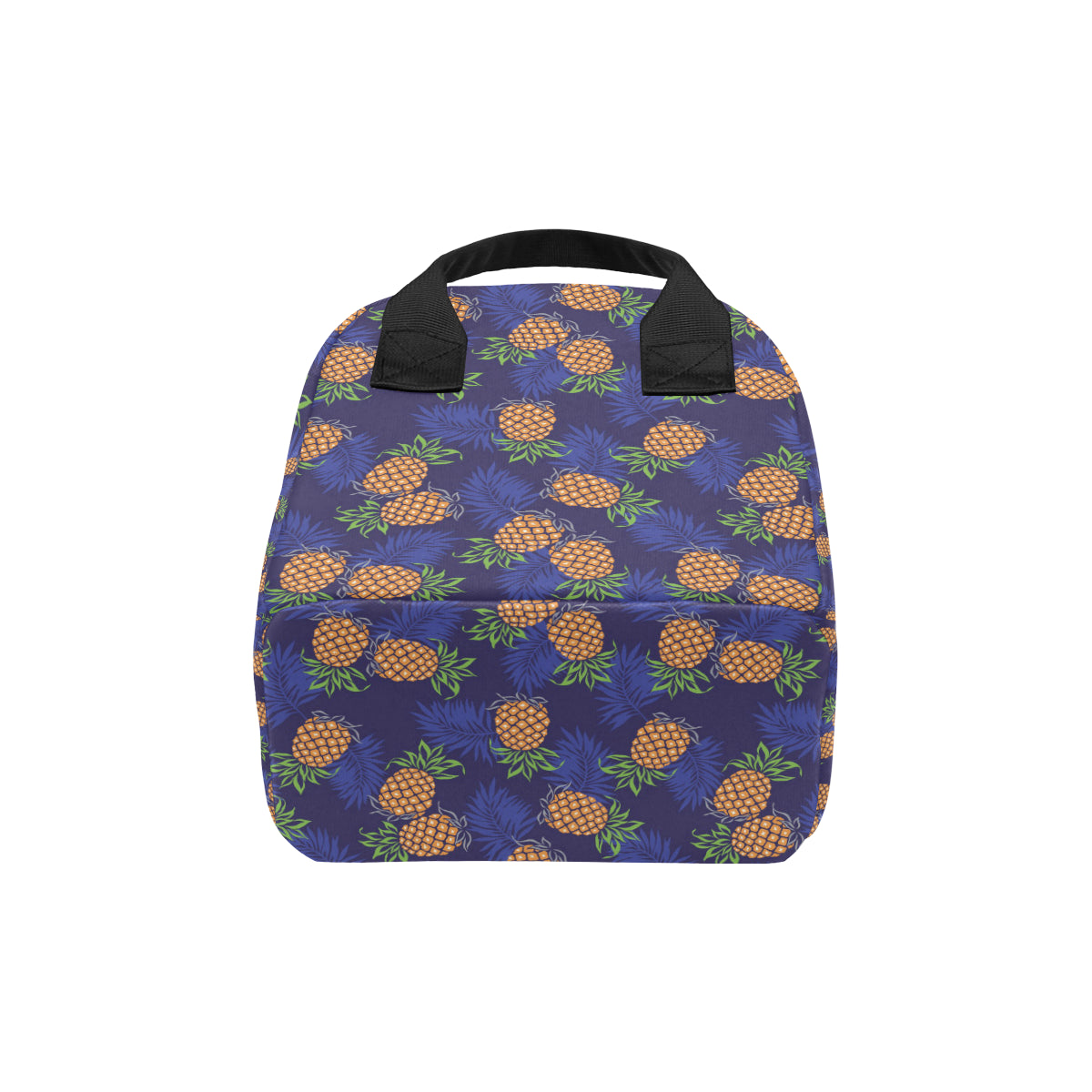 Pineapple Pattern Print Design PP02 Insulated Lunch Bag