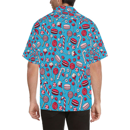 Candy Pattern Print Design 05 Men's Hawaiian Shirt