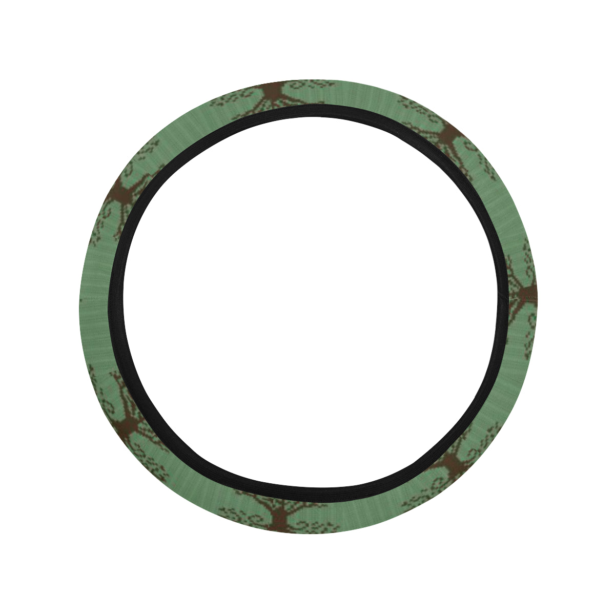 Celtic Pattern Print Design 09 Steering Wheel Cover with Elastic Edge