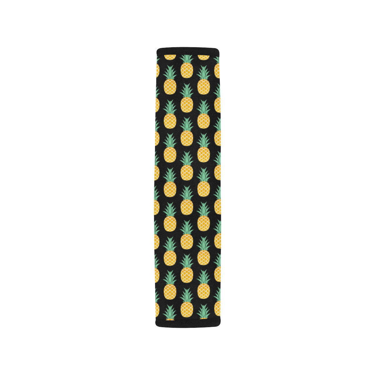 Pineapple Pattern Print Design A03 Car Seat Belt Cover