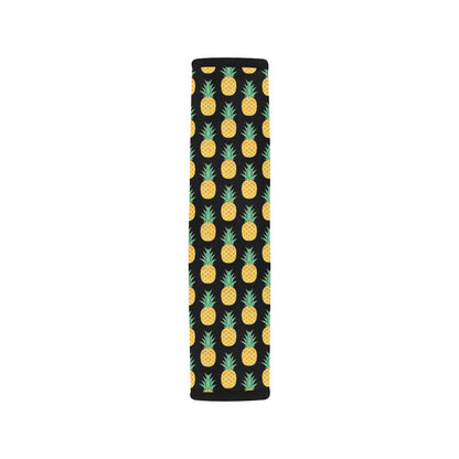 Pineapple Pattern Print Design A03 Car Seat Belt Cover