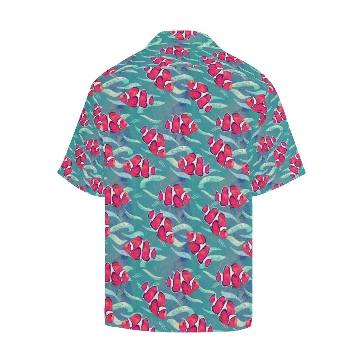 Clownfish Pattern Print Design 02 Men's Hawaiian Shirt