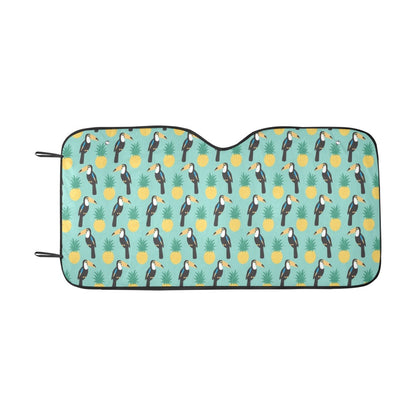 Toucan Print Design LKS301 Car front Windshield Sun Shade
