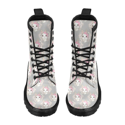Rabbit Pattern Print Design RB07 Women's Boots