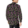 Magnolia Pattern Print Design MAG010 Men's Long Sleeve Shirt