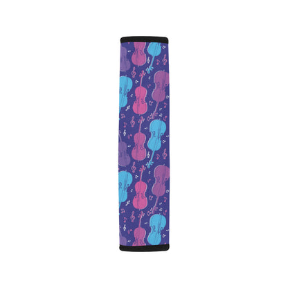 Cello Pattern Print Design 01 Car Seat Belt Cover