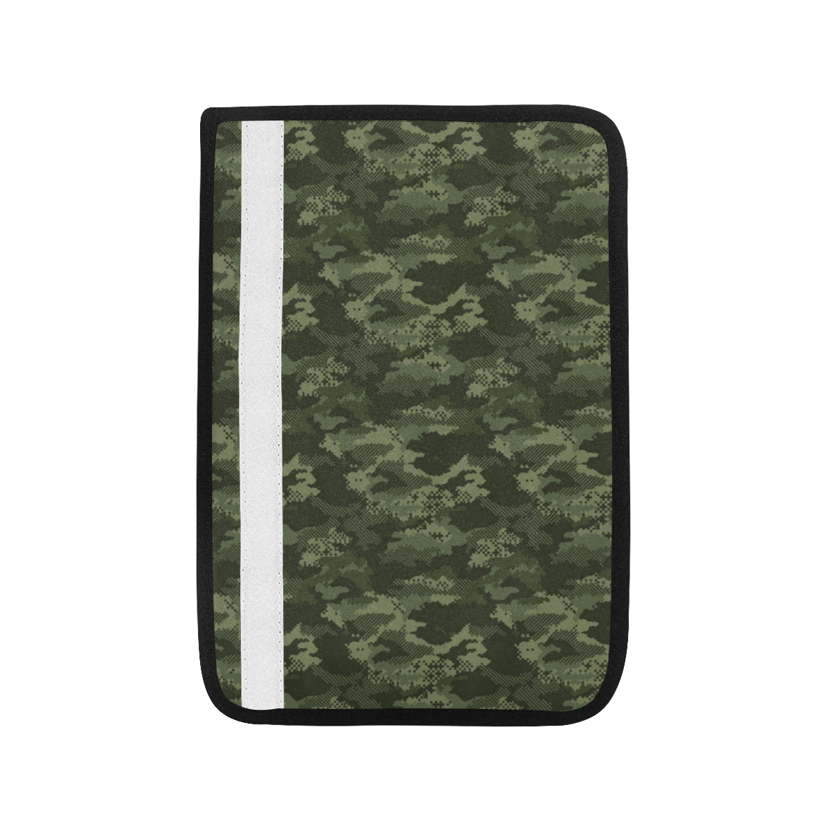 Army Camouflage Pattern Print Design 02 Car Seat Belt Cover