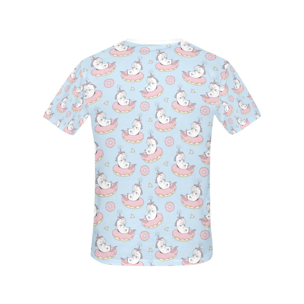 Unicorn Print Design LKS303 Women's  T-shirt