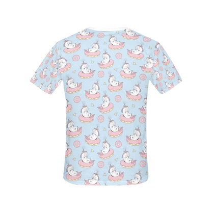 Unicorn Print Design LKS303 Women's  T-shirt