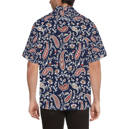 Paisley Pattern Print Design A05 Men's Hawaiian Shirt