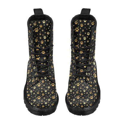 Paw Gold Print Women's Boots