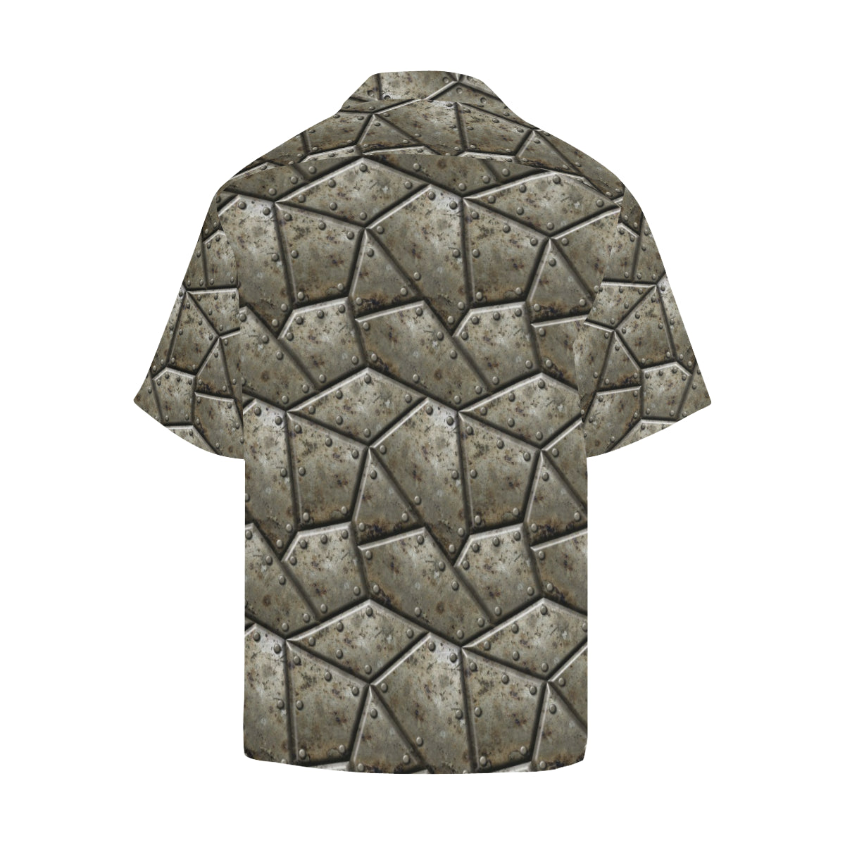 Armor Pattern Print Design 01 Men's Hawaiian Shirt