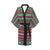 Mexican Pattern Print Design 01 Women's Short Kimono