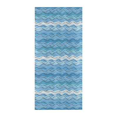 Wave Print Design LKS301 Beach Towel 32" x 71"