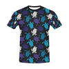 Sea Turtle Print Design LKS306 Men's All Over Print T-shirt