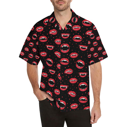 Halloween Pattern Print Design 01 Men's Hawaiian Shirt