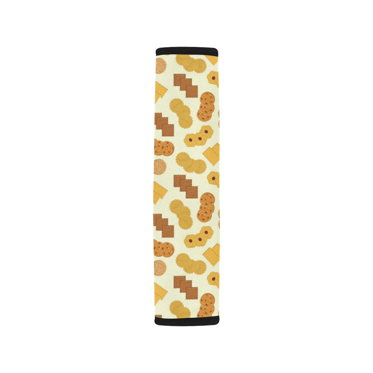 Cookie Pattern Print Design 06 Car Seat Belt Cover
