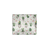 Cactus Pattern Print Design 04 Men's ID Card Wallet