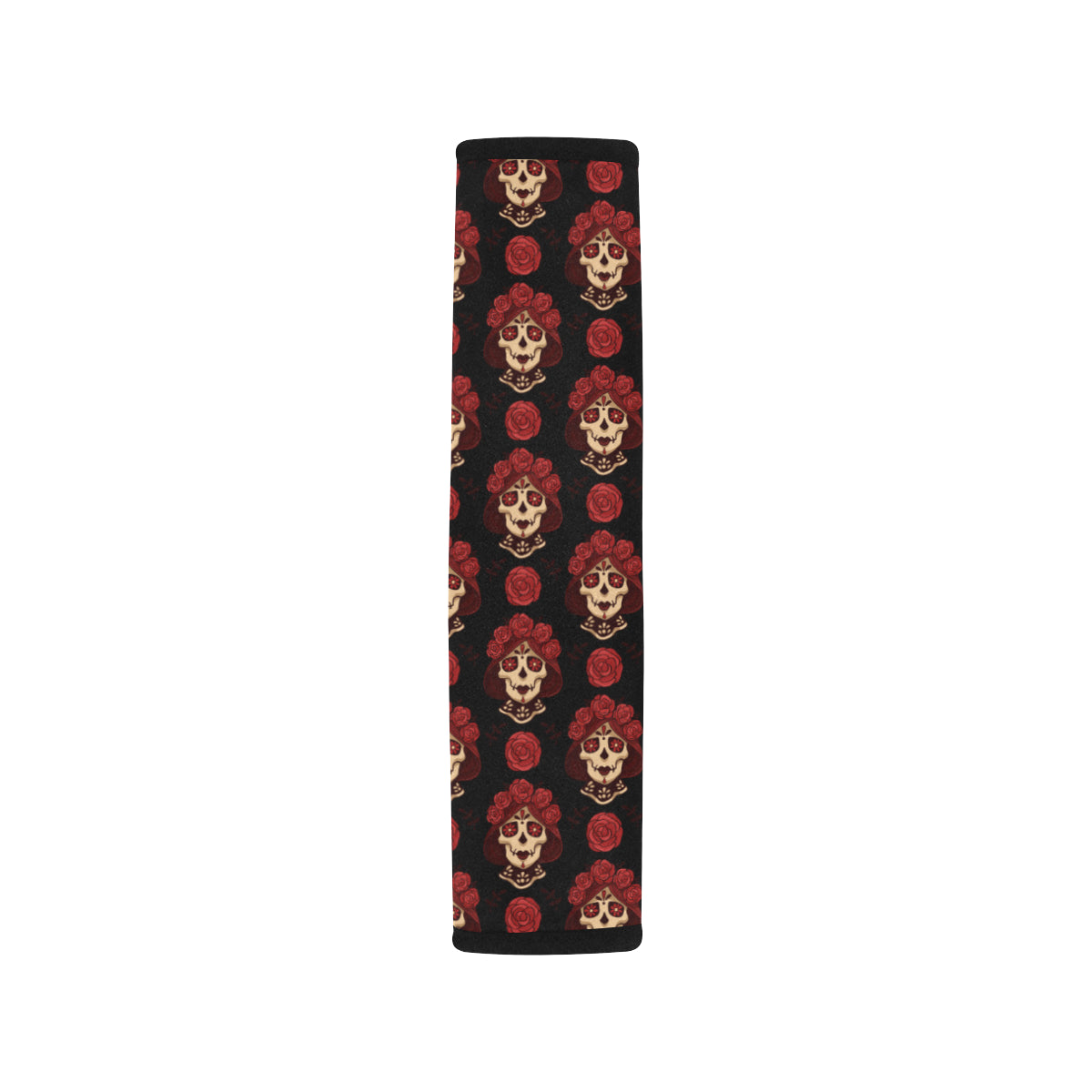 Day of the Dead Skull Girl Pattern Car Seat Belt Cover