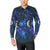 Galaxy Stardust Planet Space Print Men's Long Sleeve Shirt