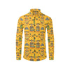 Maracas Mexican Style Pattern Print Design 02 Men's Long Sleeve Shirt