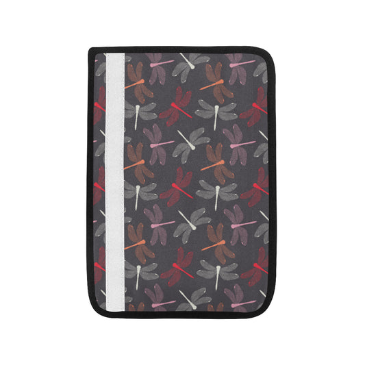 Dragonfly Pattern Print Design 01 Car Seat Belt Cover