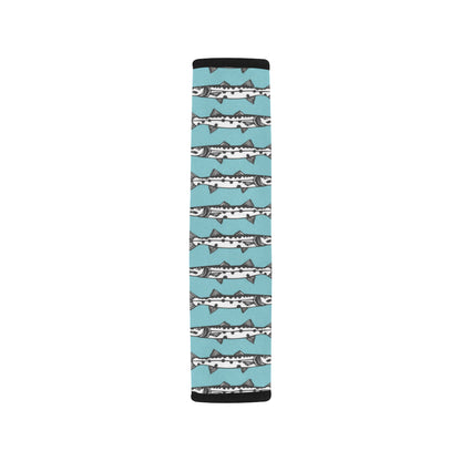 Barracuda Pattern Print Design 03 Car Seat Belt Cover