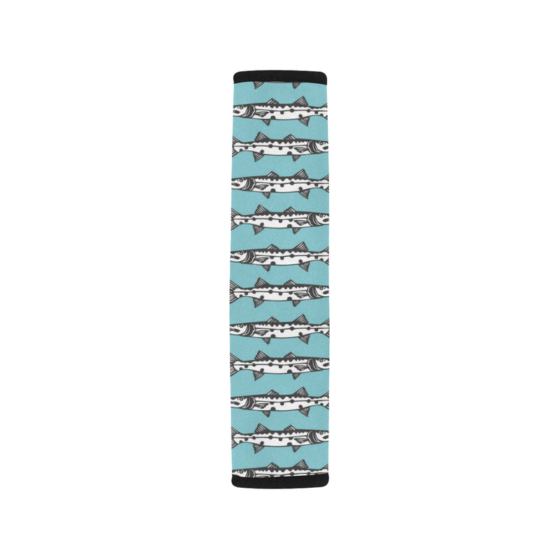 Barracuda Pattern Print Design 03 Car Seat Belt Cover