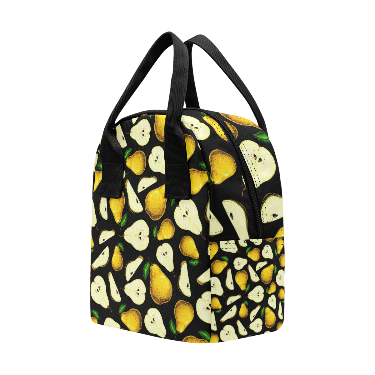 Pear Pattern Print Design PE01 Insulated Lunch Bag