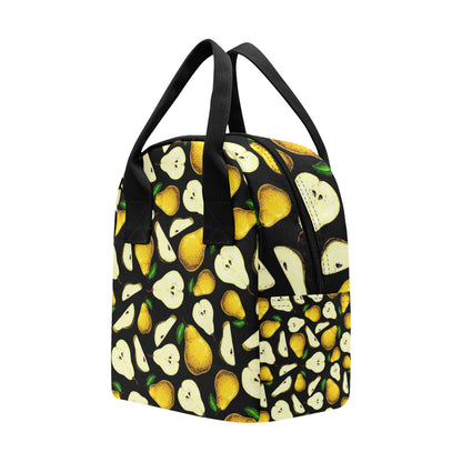 Pear Pattern Print Design PE01 Insulated Lunch Bag