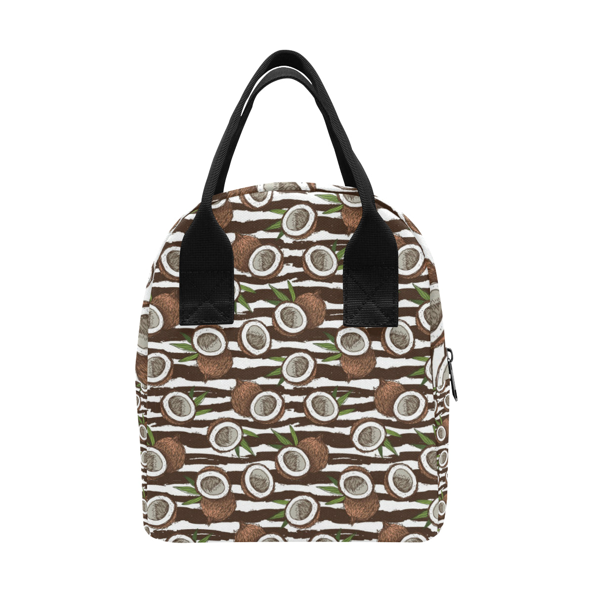 Coconut Pattern Print Design CN04 Insulated Lunch Bag