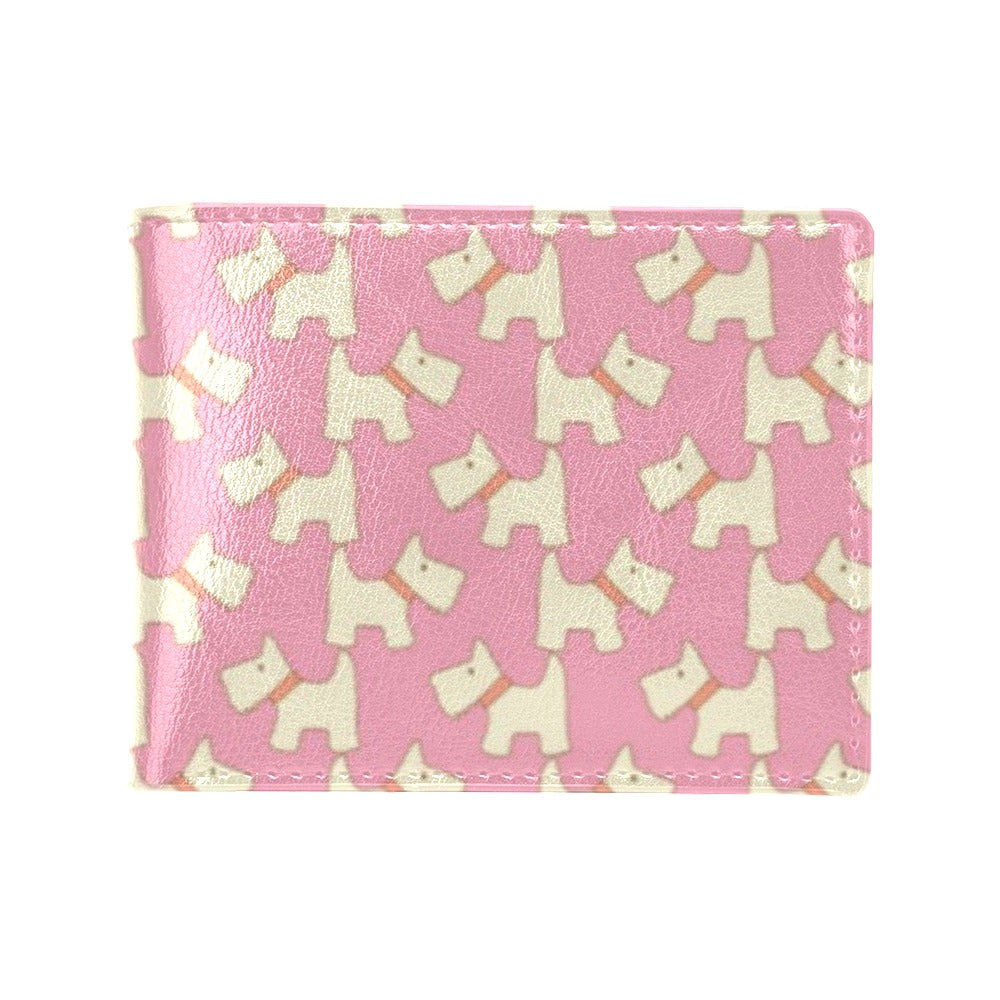 Scottish Terriers Print Design LKS306 Men's ID Card Wallet