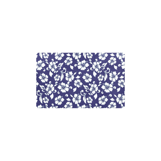 Hibiscus Pattern Print Design HB010 Kitchen Mat
