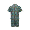 Rooster Hand Draw Design Men's Romper