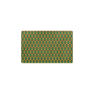 African Geometric Print Pattern Kitchen Mat