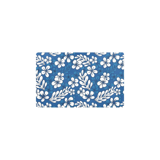 Plumeria Pattern Print Design PM015 Kitchen Mat
